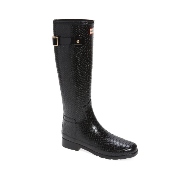 Hunter Shoes - COPY - Hunter Original Refined Embossed Rain Boot